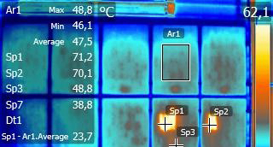Drone Tech. Thermographie infrarouge. Spots infrarouge thermiques. Ile de la Réunion. 